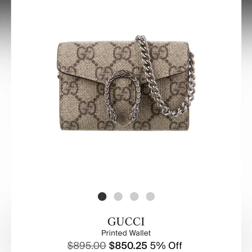 Gucci Ladies Dionysus GG Mini Coin Purse